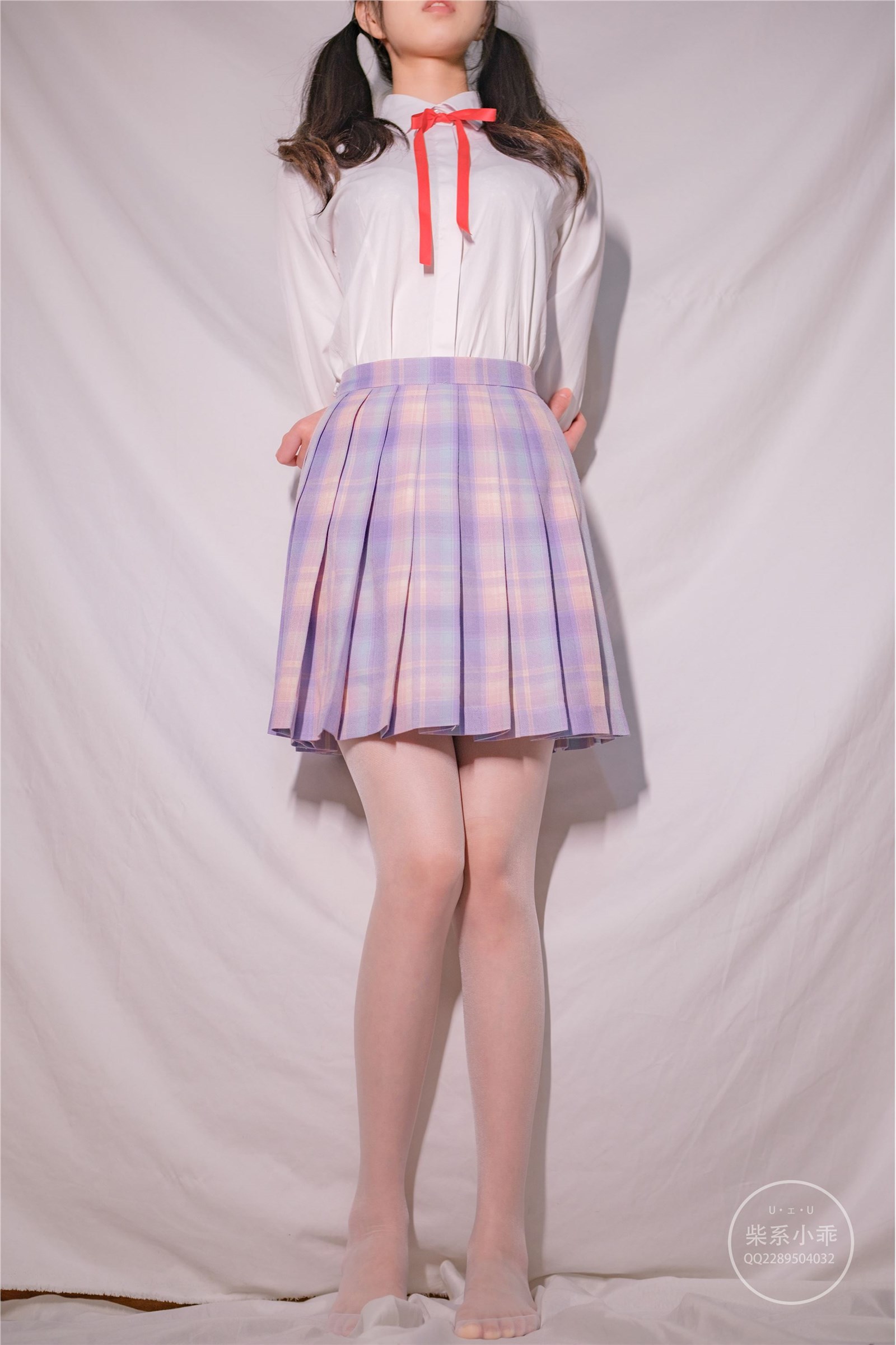 Childish picture album - NO.02 Decadent 01 Short skirt White silk(45)